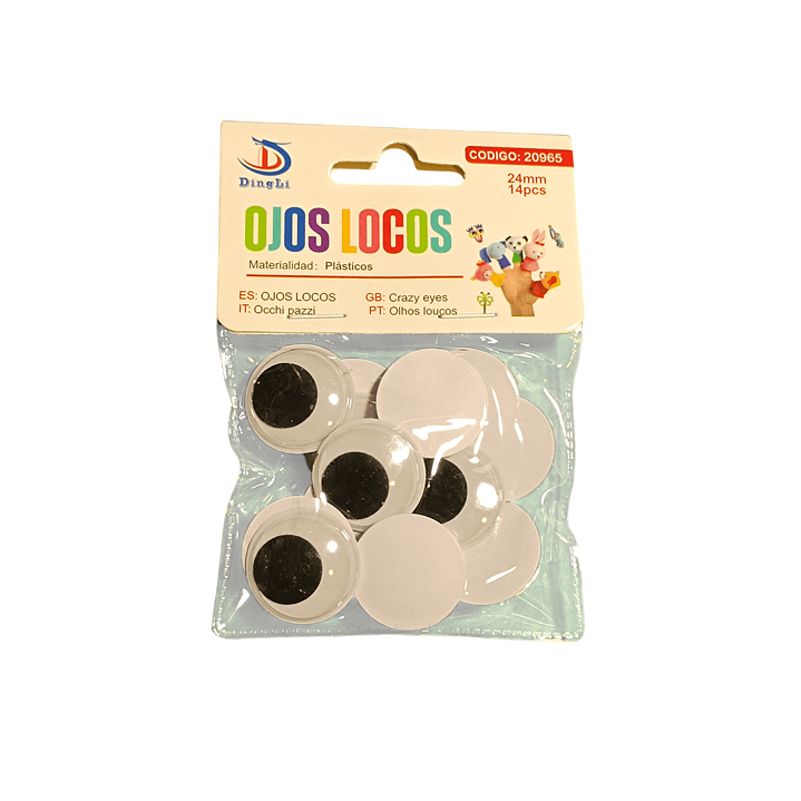 Ojos Locos Negros 15