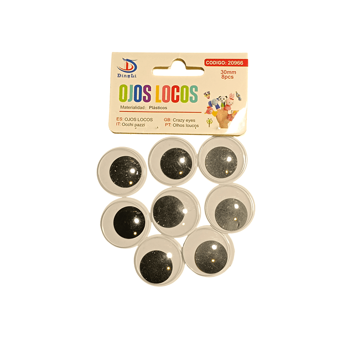 Ojos Locos Negros 17