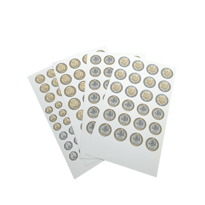 Set Billetes y Monedas Escolares 7