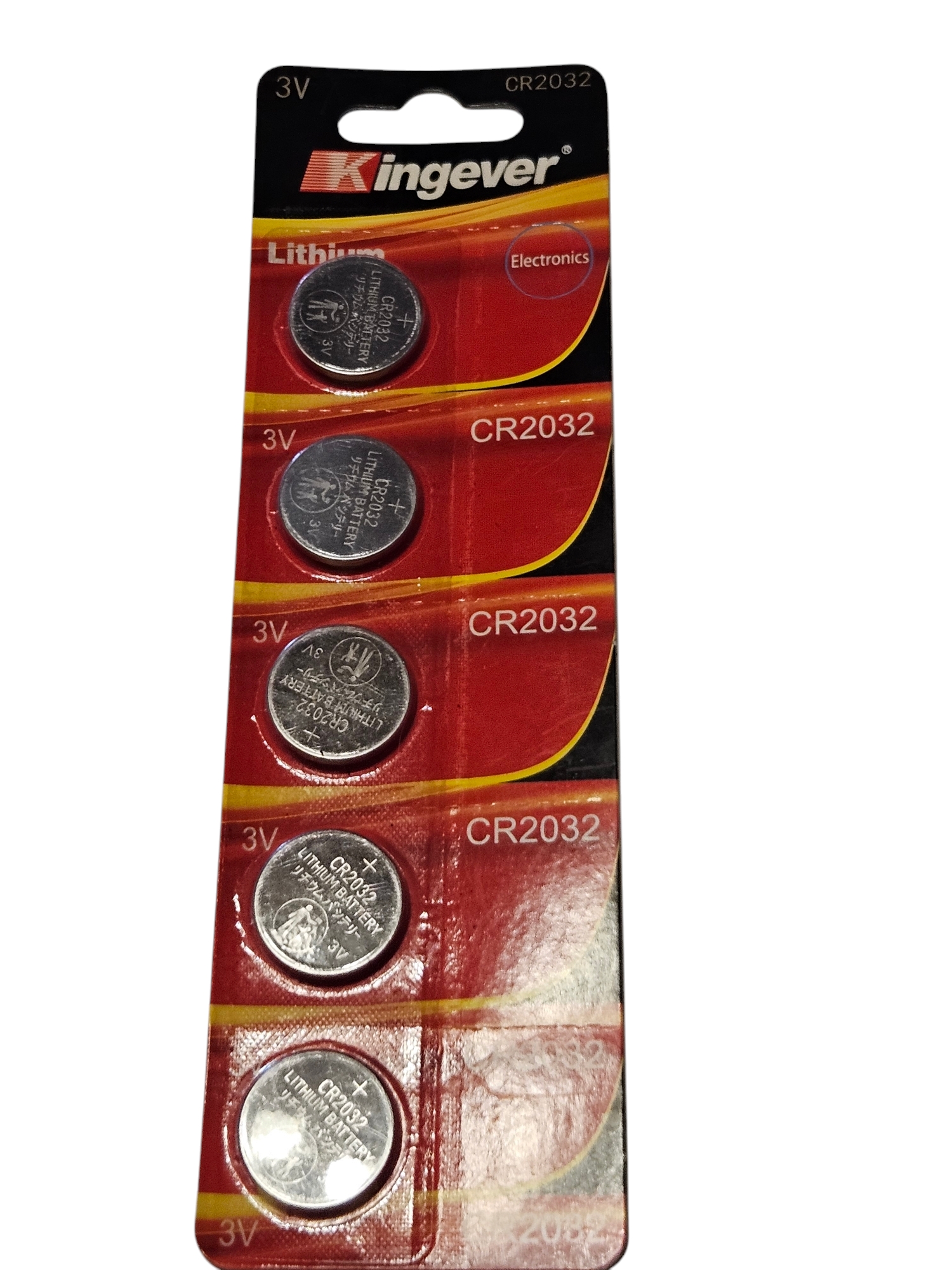 Pack 5 Pilas Cr2032
