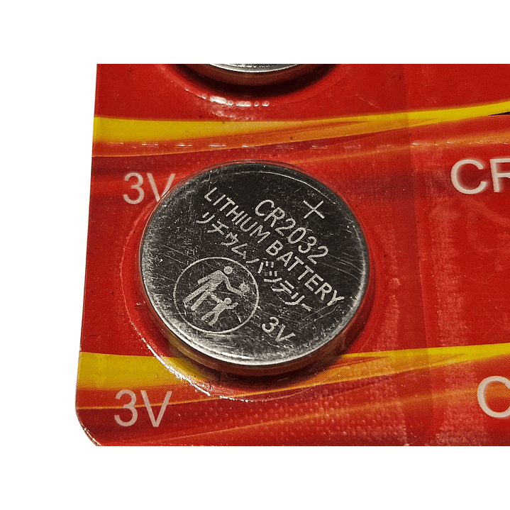 Pack 5 Pilas Cr2032 2