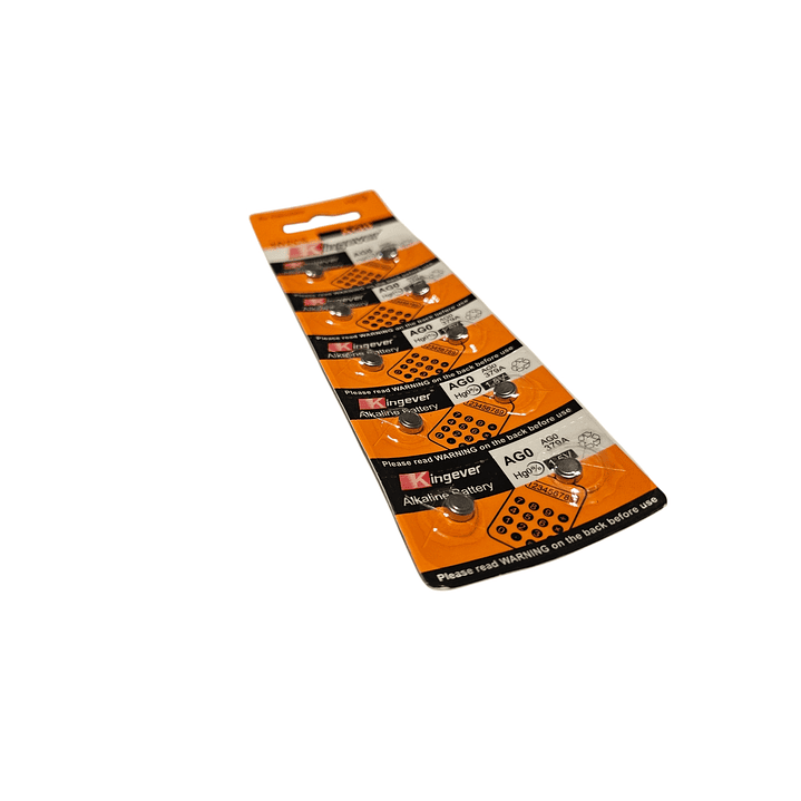 Pack 10 Pilas AG0 3