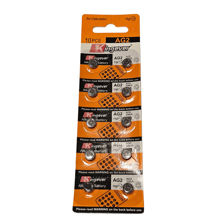 Pack 10 Pilas AG2 1