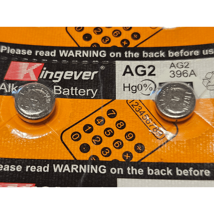 Pack 10 Pilas AG2 2