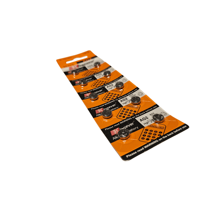 Pack 10 Pilas AG2 3