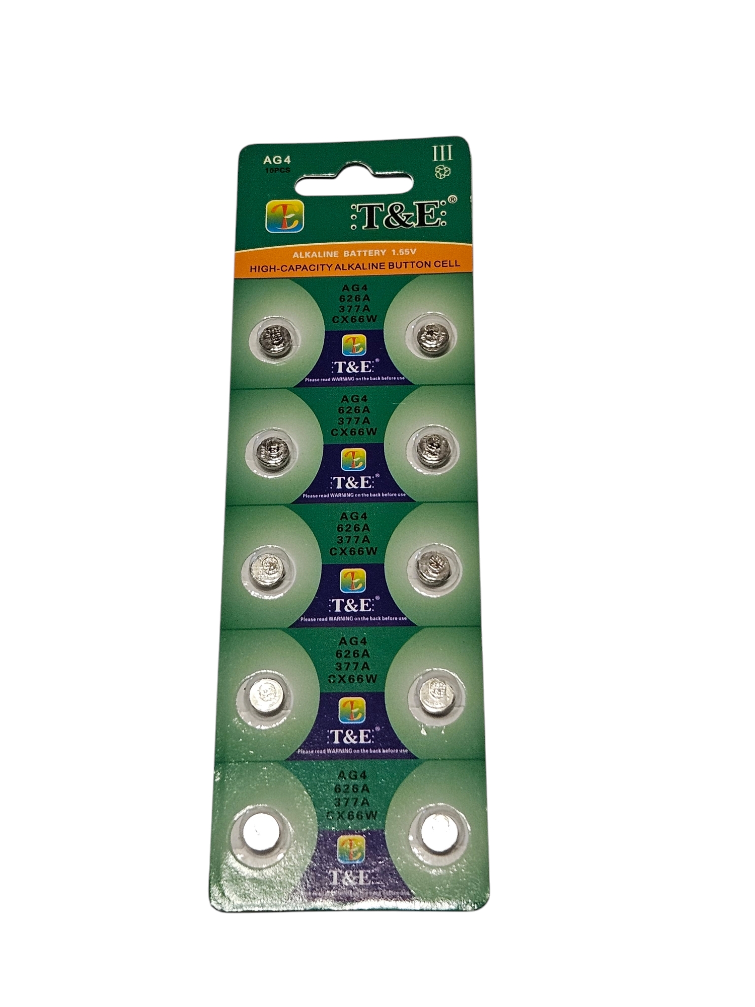 Pack 10 Pilas AG4