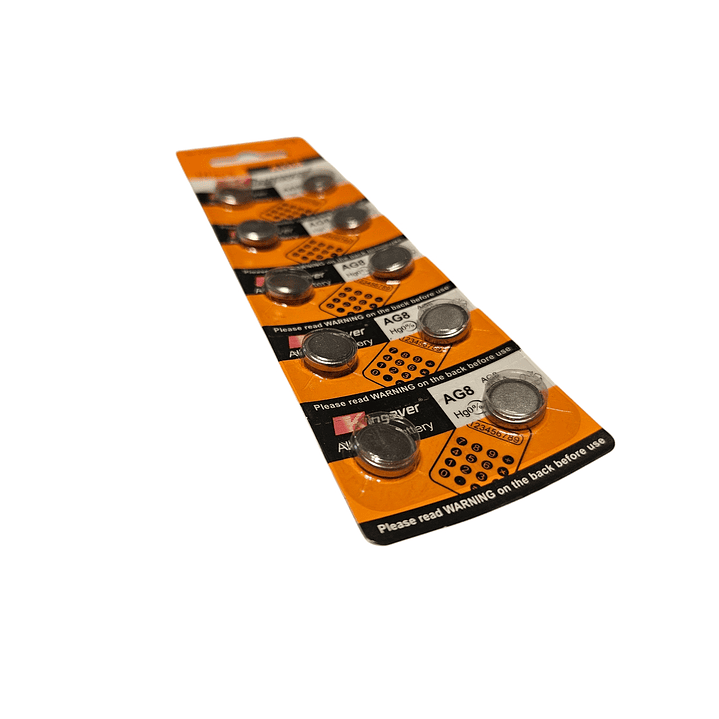 Pack 10 Pilas AG8 3