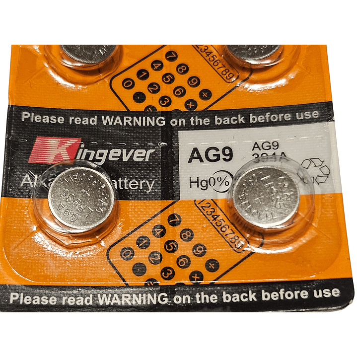Pack 10 Pilas AG9 2