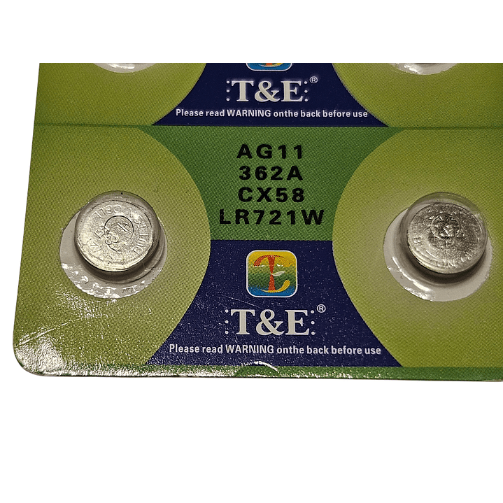 Pack 10 Pilas AG11 3