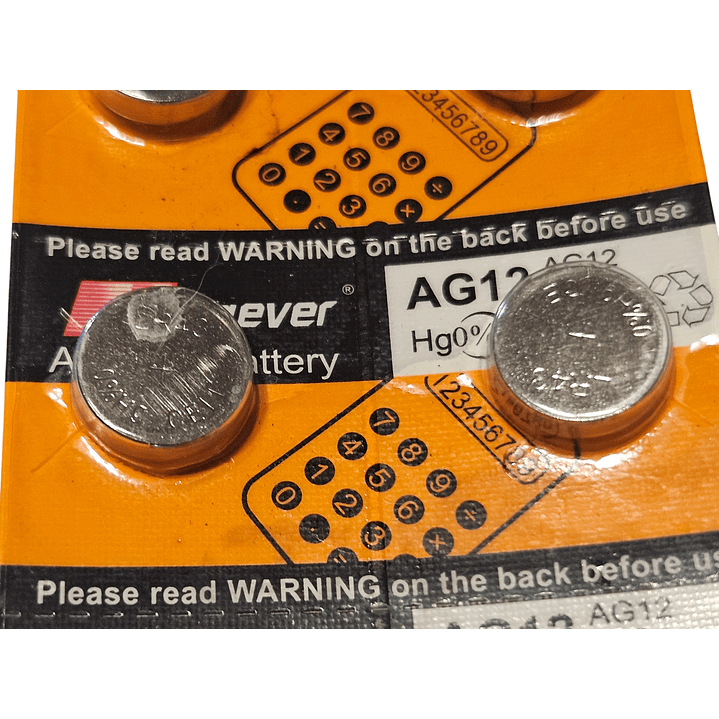 Pack 10 Pilas AG12 2