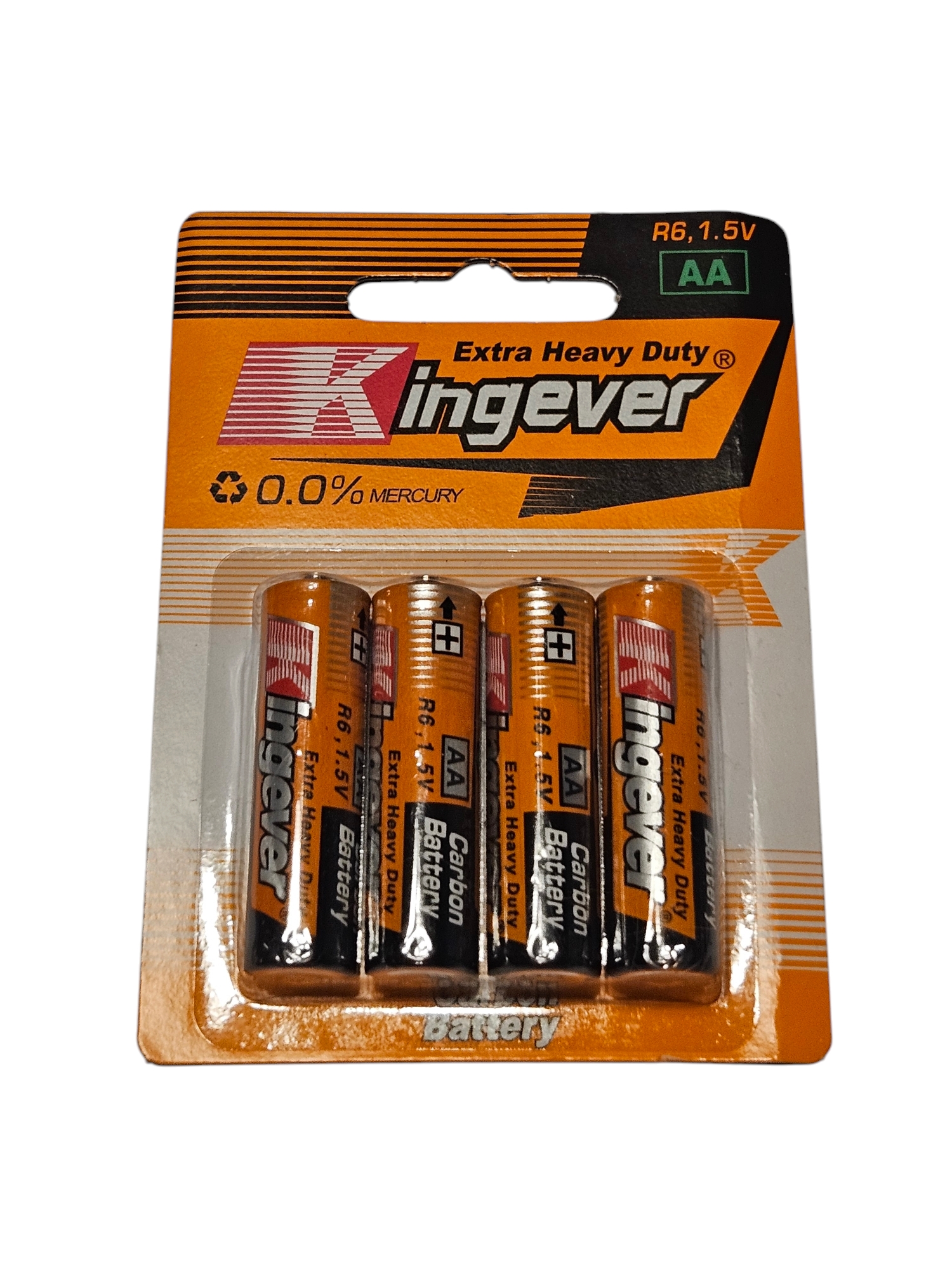 Pack 4 Pilas AA Kingever