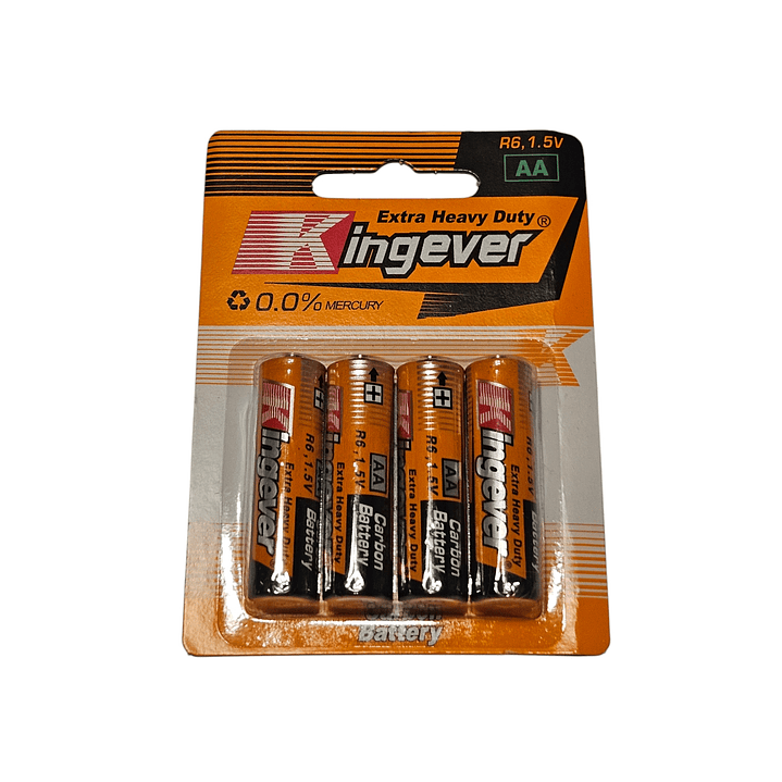 Pack 4 Pilas AA Kingever 1