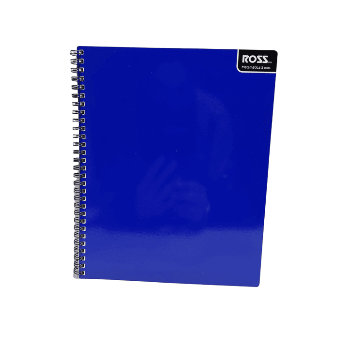 Pack 10 Cuaderno Universitario Ross 5mm Doble Espiral 1