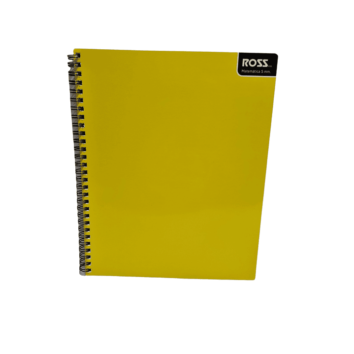 Pack 10 Cuaderno Universitario Ross 5mm Doble Espiral 3