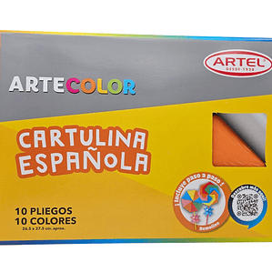 Block Cartulina Española Artel 26.5x37.5cm