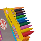 Lápices de Cera 12 Colores Artel - Miniatura 3