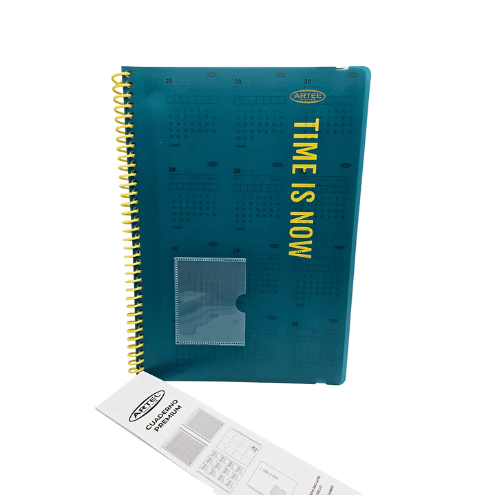 Cuaderno Premium Time Is Now Tapa Blanda Artel  3