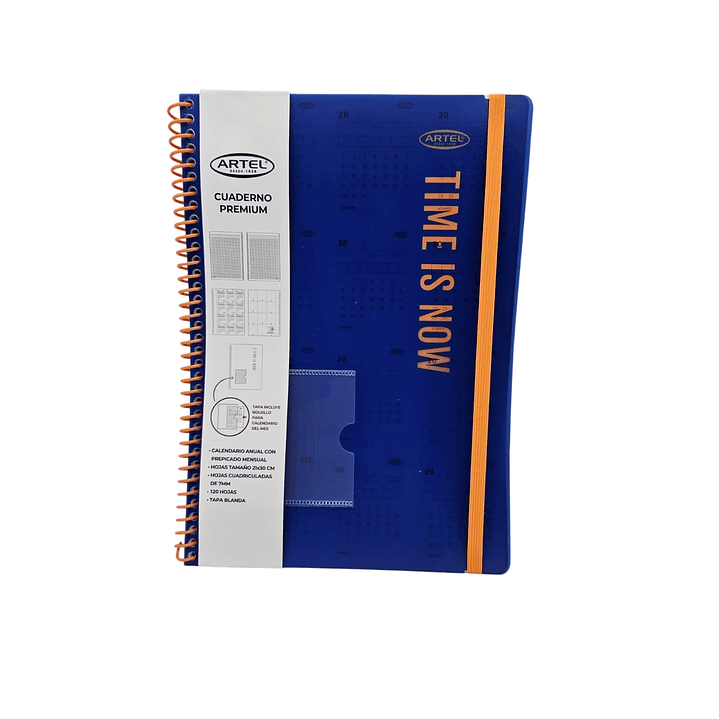 Cuaderno Premium Time Is Now Tapa Blanda Artel  6