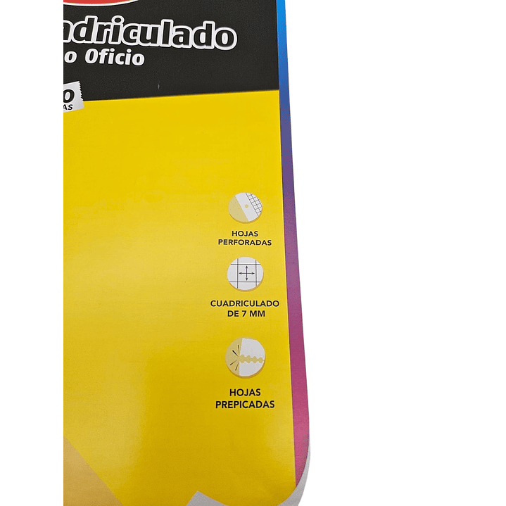 Block Oficio cuadriculado Artel  3