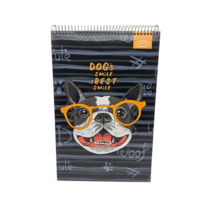 Croquera Tamaño Oficio Animales Divertidos Artel 1