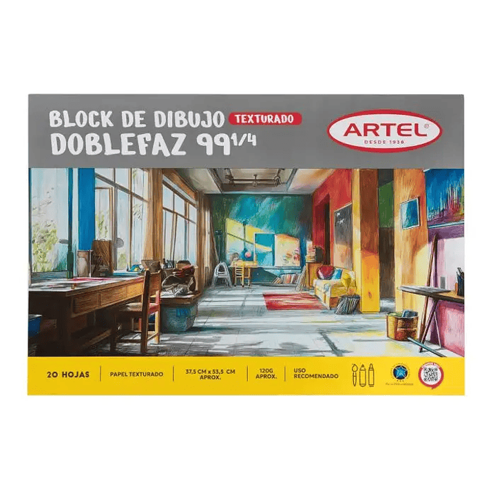 Block de dibujo Doble Faz 99 1/4  1