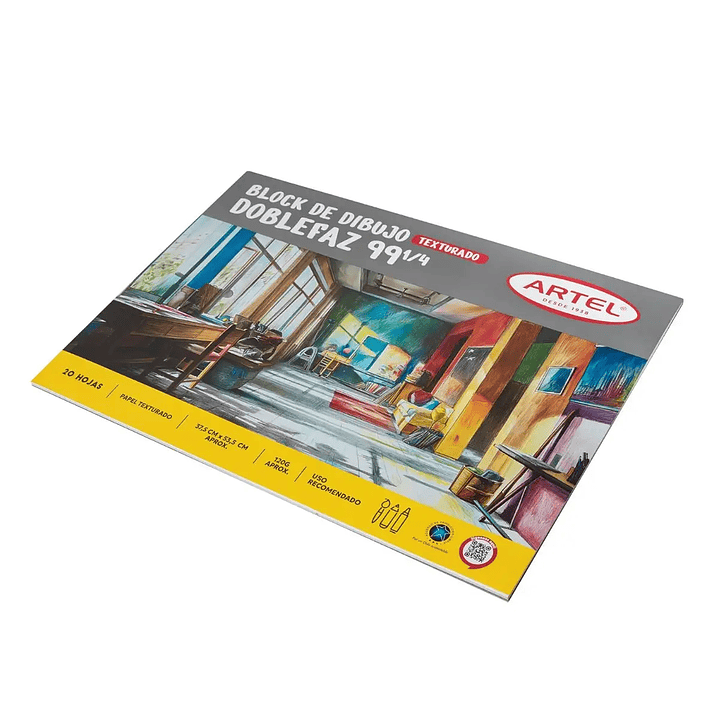 Block de dibujo Doble Faz 99 1/4  2