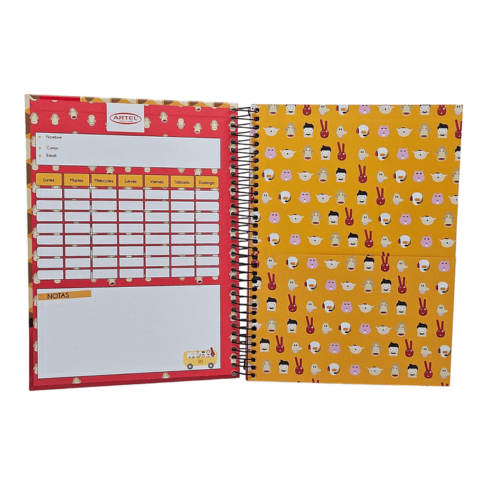 Cuaderno 3 materias Artel 31 minutos  2