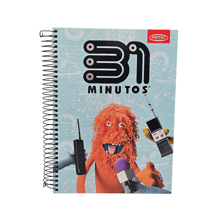 Cuaderno 3 materias Artel 31 minutos  6