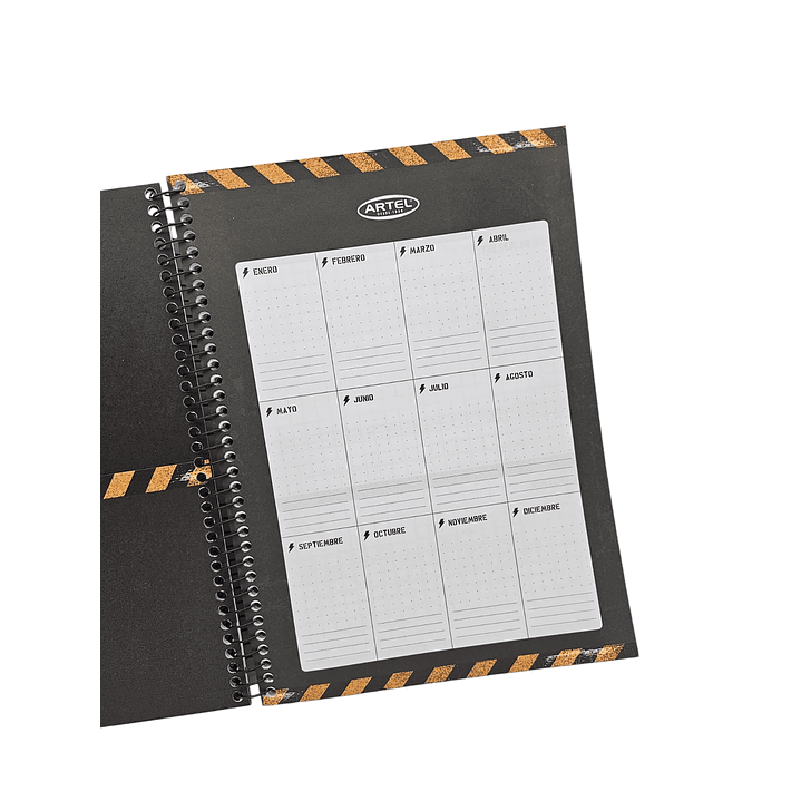 Cuaderno 3 materias AC-DC Artel  2