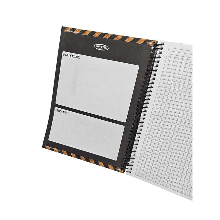 Cuaderno 3 materias AC-DC Artel  3