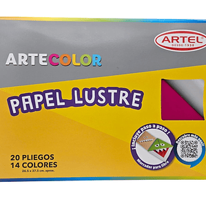 Block papel lustre Artel