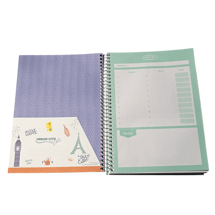 Cuaderno 3 Materias URBAN CITY Artel 6