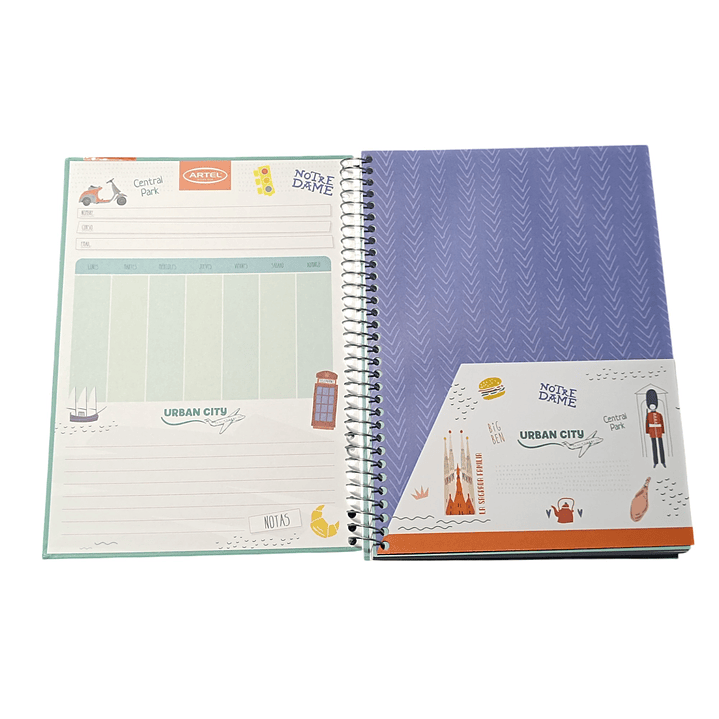 Cuaderno 3 Materias URBAN CITY Artel 5