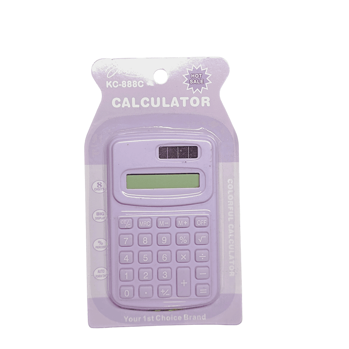 Calculadora Pequeña 8 digitos KC-888 8
