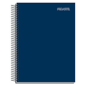 Cuaderno 3 Materias Proarte Colores Soft Touch