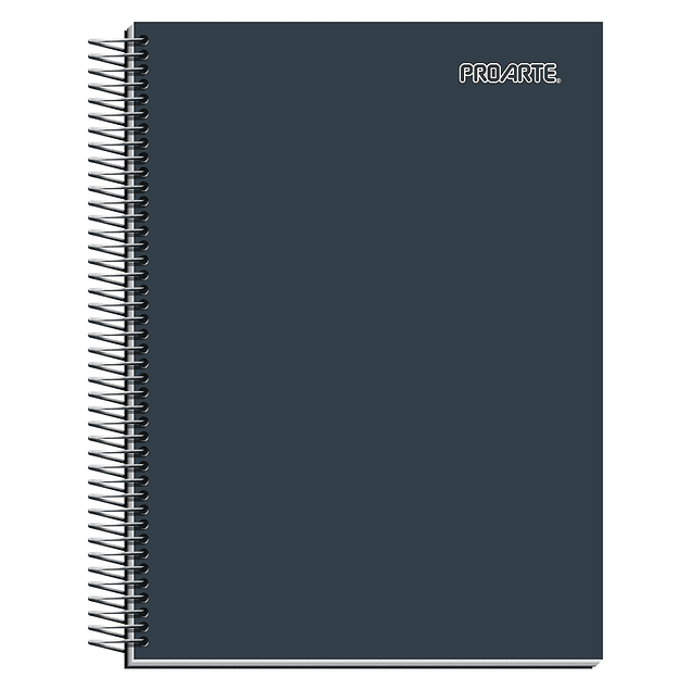 Cuaderno 3 Materias Proarte Colores Soft Touch