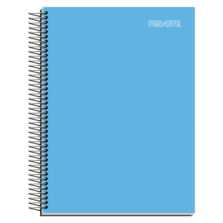 Cuaderno 3 Materias Proarte Colores Soft Touch 4