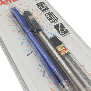 Set Portamina 0.5 + Goma + Minas Pentel