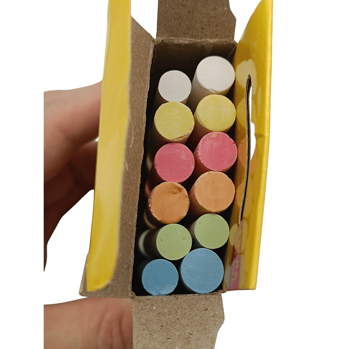 Caja de 12 Tizas de Colores Artel 2