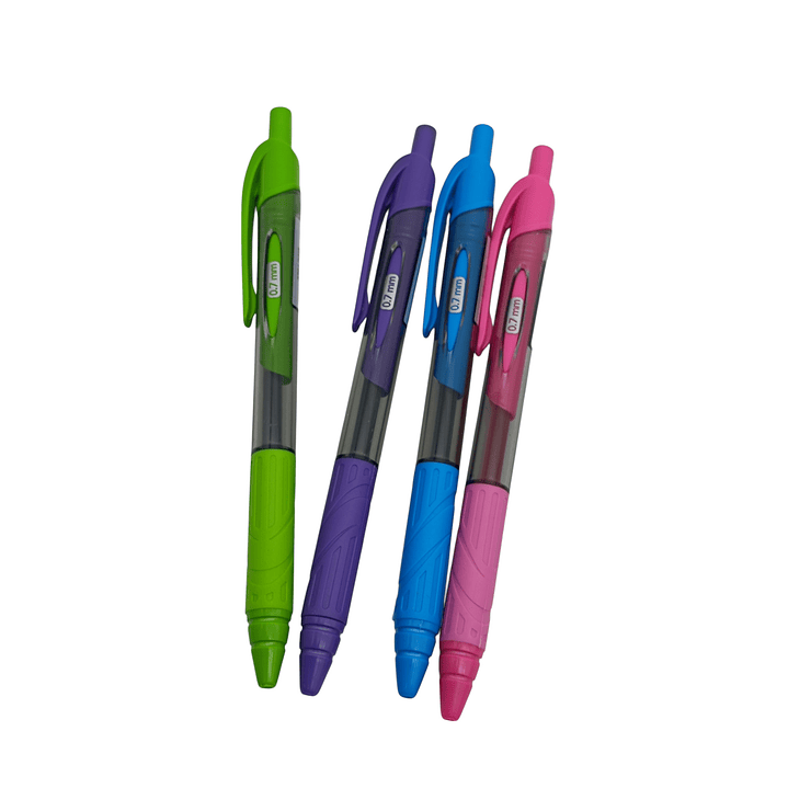 Pack 4 Boligrafos Gel Retractil Artel 2