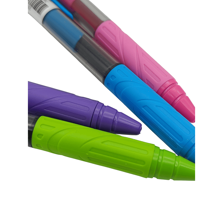 Pack 4 Boligrafos Gel Retractil Artel 3