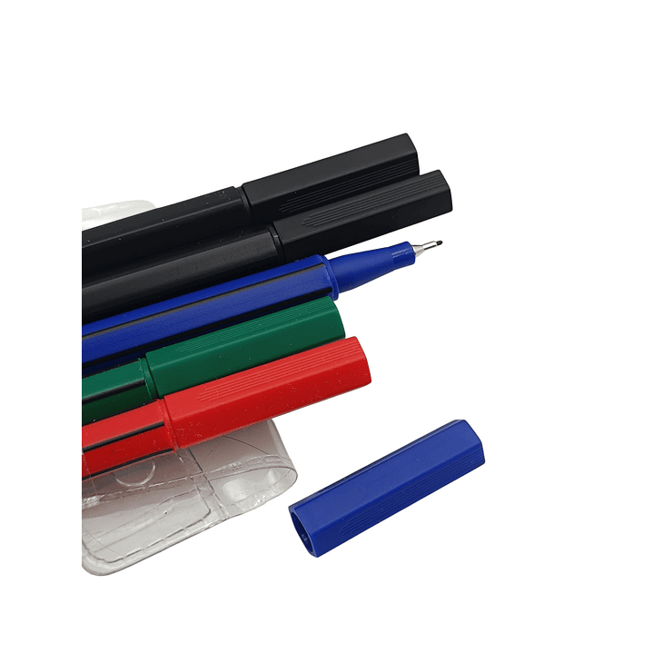 Marcadores Fineliner 5 Colores Clasico Artel 4