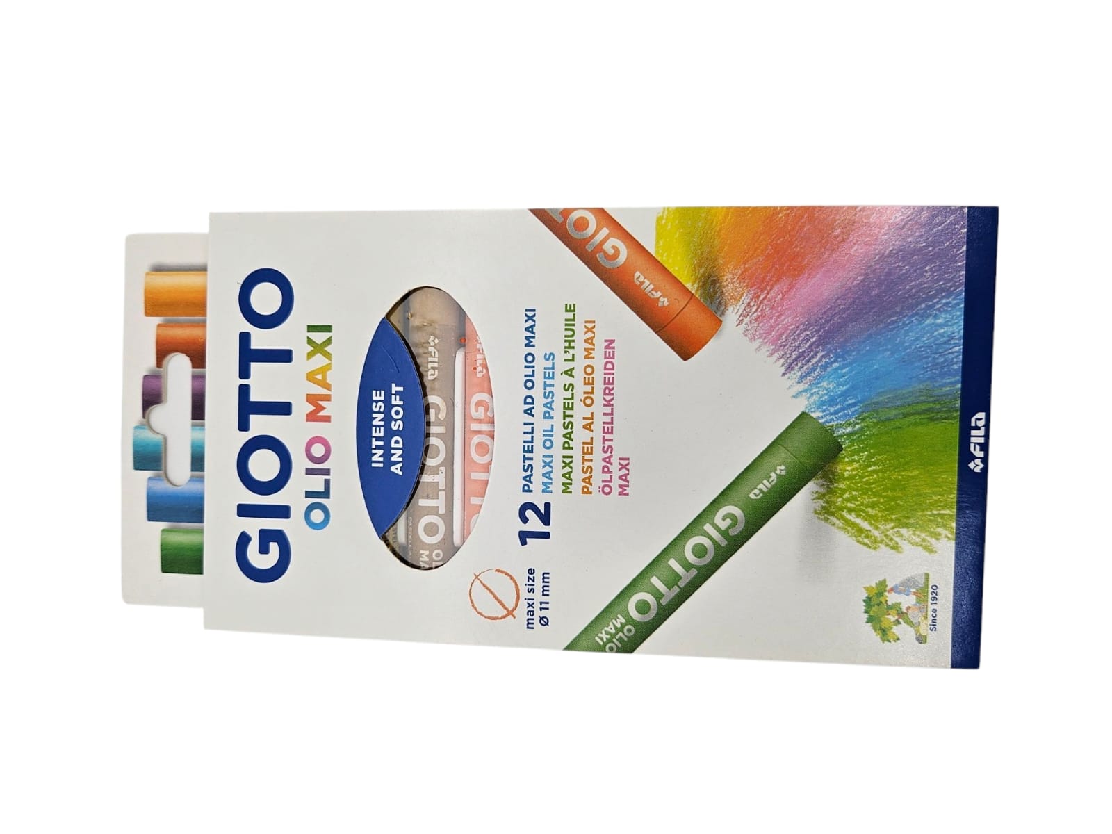 Giotto Olio Maxi 12 Colores