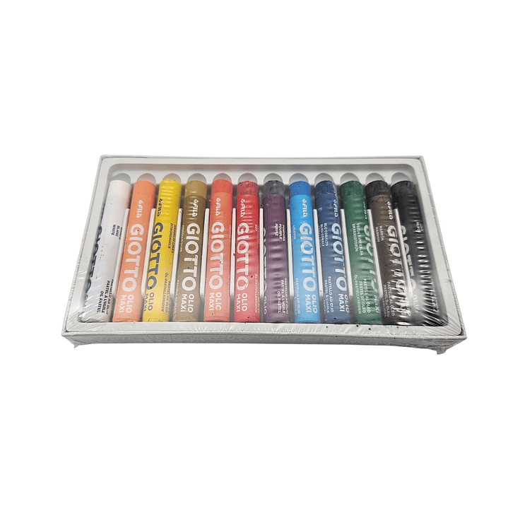 Giotto Olio Maxi 12 Colores 4