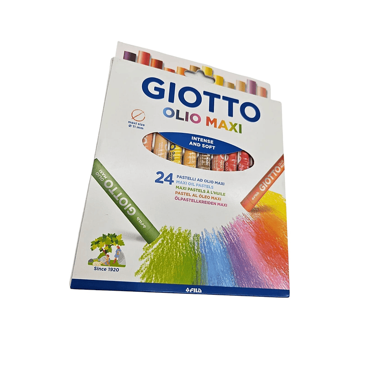 Giotto Olio Maxi 24 Colores 2