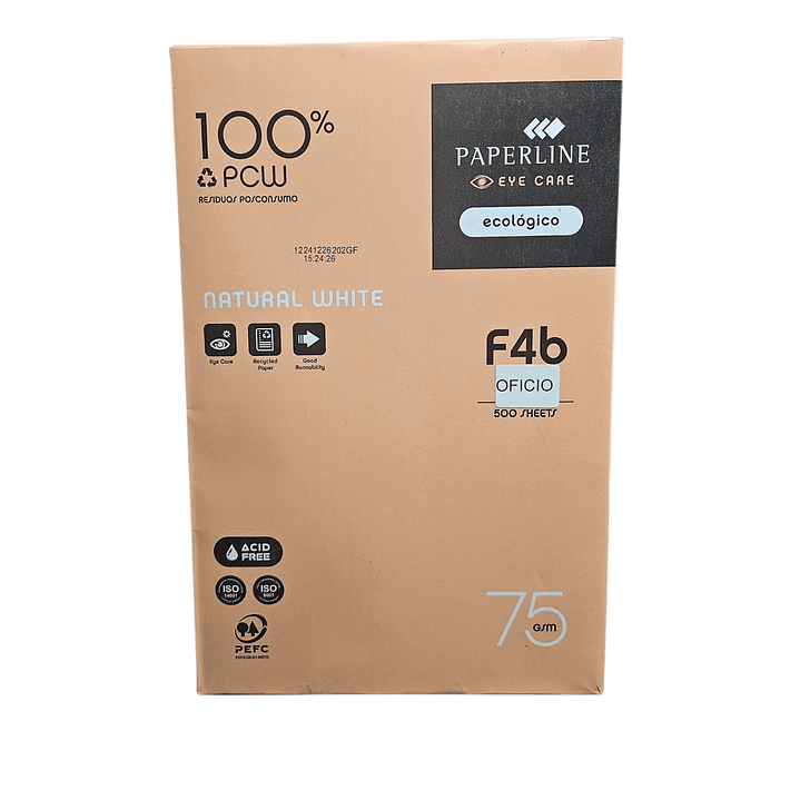 Resma Oficio Paperline Eye Care Ecologico 1