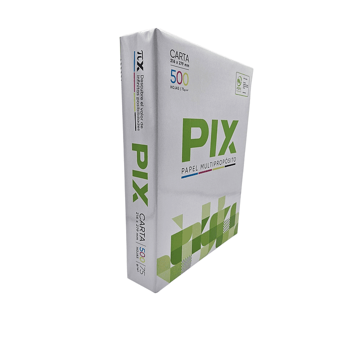 Resma Carta PIX 75g 500Hjs 4
