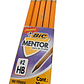 Lapiz Grafito con goma Bic Mentor unidad - Miniatura 5