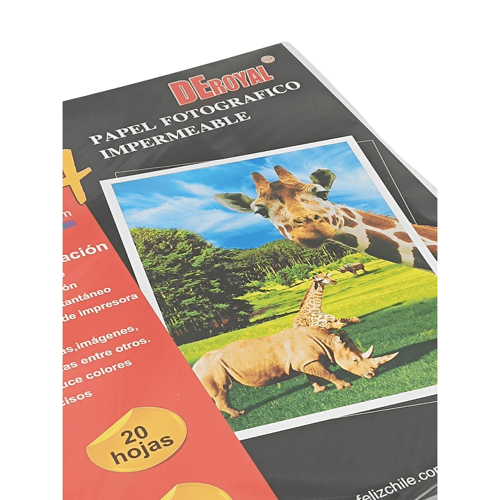 Papel Foto A4 260g 20 hojas  3
