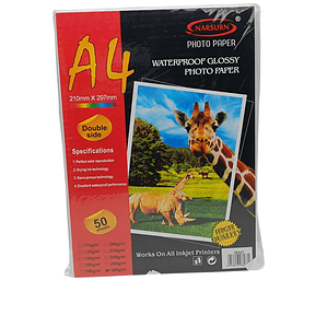 Papel Foto A4 300g 50 hojas 